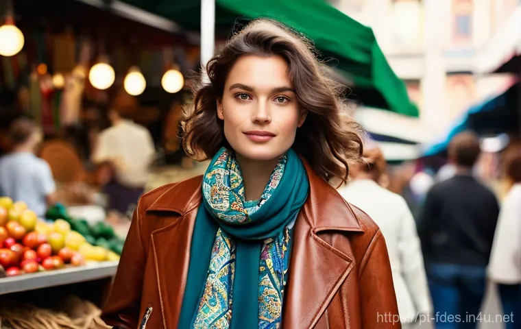 패션 코디네이터의 글로벌 패션 동향 - **Prompt 1: Sustainable Elegance in a Modern Cityscape**
    "A young adult, appearing to be in thei...