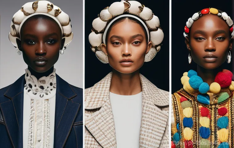 패션 코디네이터의 협업 사례 분석 - Here are three detailed image generation prompts in English, designed to capture the essence of fash...