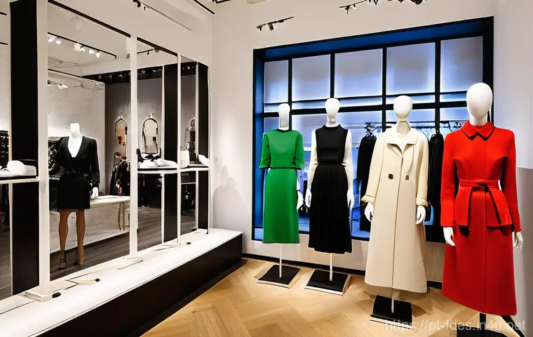 패션 코디네이터 추천도서 - **"Sustainable Portuguese Fashion in a Digital Age"**
    A bright, minimalist e-commerce studio set...